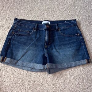 LOFT Women's Blue Denim Shorts